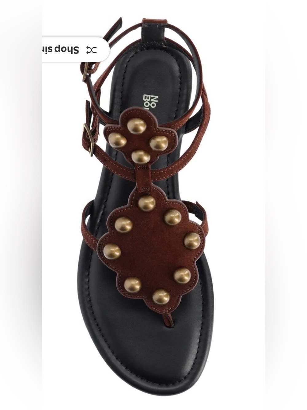 No Boundaries Studded Gladiator Sandals